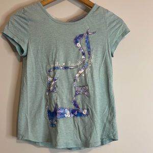 SO Smile Laugh Dance Be You Tiful Tee Sz 14